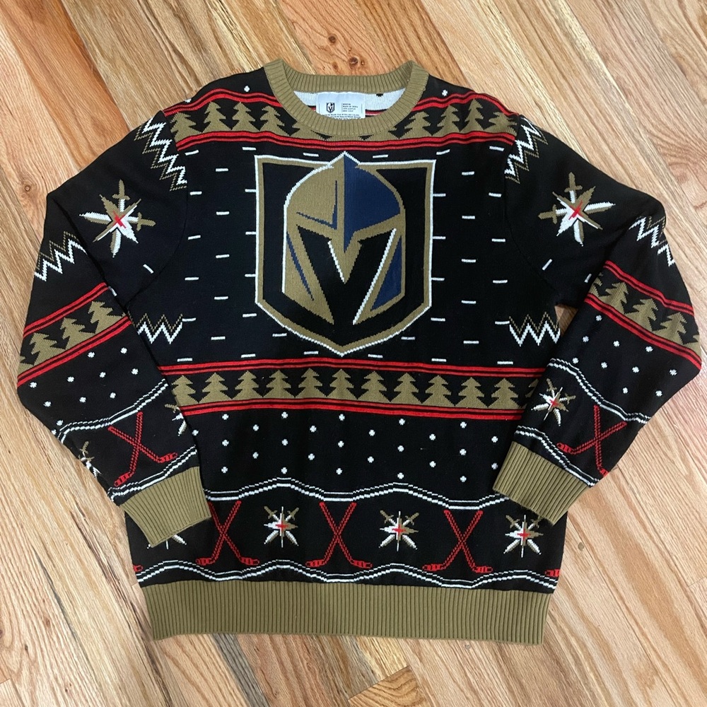 Las Vegas Golden Knights Christmas sweater
